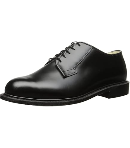 Amazon.com | Bates Men's Premier Oxford Shoes Round Toe Black 6 D